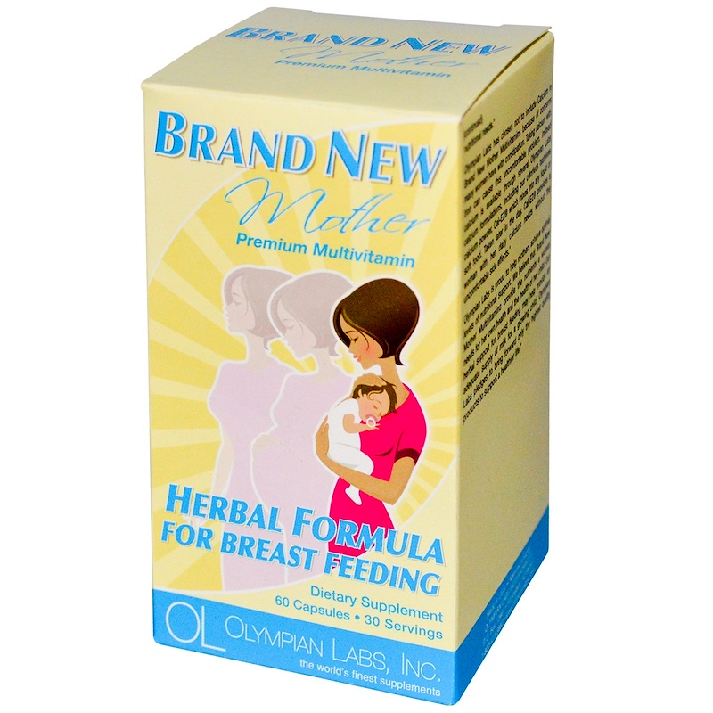 Olympian Labs, Brand New Mother, Premium Multivitamin, Herbal Formula