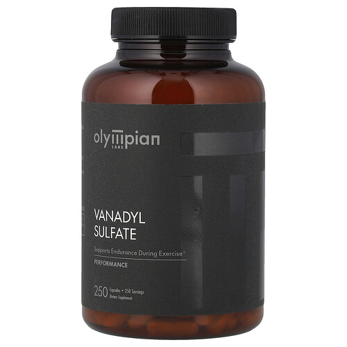 Olympian Labs Vanadyl Sulfate, 250 Capsules