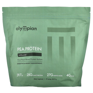 Olympian Labs, Pure Pea Protein, Unflavored, 29.76 oz (843.75 g)
