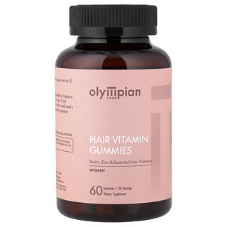 Olympian Labs, Women, Hair Vitamin Gummies, 60 Gummies