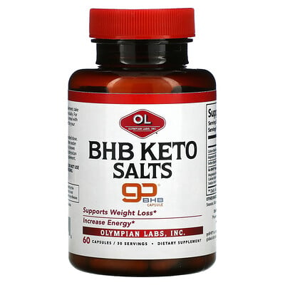 

Olympian Labs BHB Keto Salts 60 Capsules