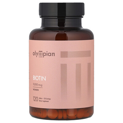 Olympian Labs, Biotina, 120 comprimidos