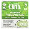 أوم ماشروم, Mushroom Powered Matcha Latte Blend, 10 Packets, 0.28 oz (8 g) Each