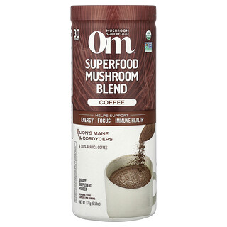 Om Mushrooms, Superfood Mushroom Blend, Coffee, 6.13 oz (174 g)
