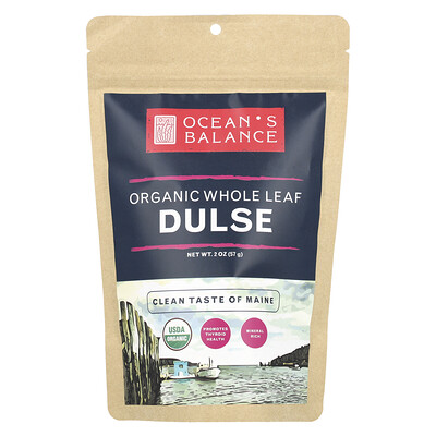 Product Image for Ocean's Balance, Organic Whole Leaf Dulse, 2 oz (57 g)
