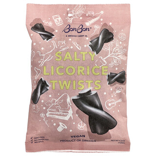 BonBon, Salty Licorice Twists, 4.2 oz (120 g)