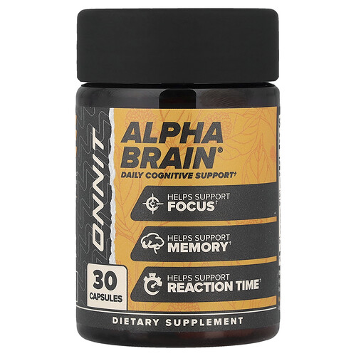Onnit Alpha BRAIN®, 30 Capsules