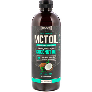 Onnit, MCT Oil, Unflavored, MCT-Öl, geschmacksneutral, 709 ml (24 fl. oz.)