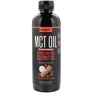 Отзывы о Onnit, Emulsified MCT Oil, Non-Dairy Creamer, Cinnamon Swirl, 16 fl oz (473 ml)