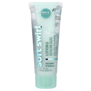 Onyx Professional, Soft Swirl, Lotion & Serum Duo, Coconut & Vanilla, 7 fl oz (208 ml)