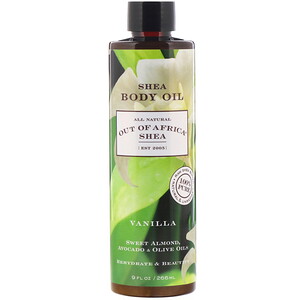 Отзывы о Аут оф Эфрика, Shea Body Oil, Vanilla, 9 fl oz (266 ml)