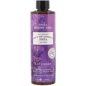Отзывы о Аут оф Эфрика, Shea Body Oil, Lavender, 9 fl oz (266 ml)