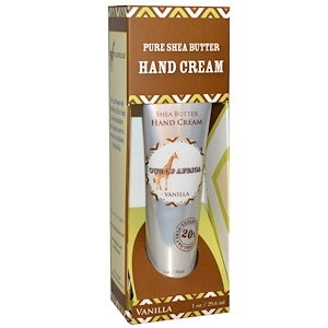 Отзывы о Аут оф Эфрика, Pure Shea Butter, Hand Cream, Vanilla, 1 oz (29.6 ml)