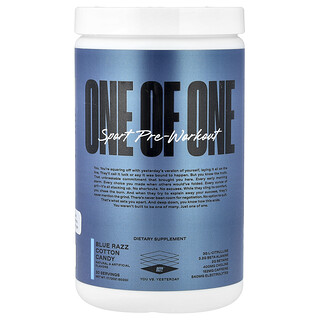 ONE OF ONE, Sport pré-entraînement, Blue Razz Cotton Candy, 502 g