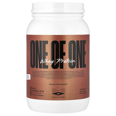 ONE OF ONE, Proteína de suero de leche, Chocolate con leche, 908 g (2 lb)