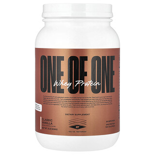 ONE OF ONE, 유청 단백질, 클래식 바닐라, 908g(2lb)