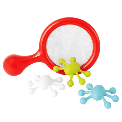 Boon Water Bugs, Floating Bath Toys with Net, 10 + Months