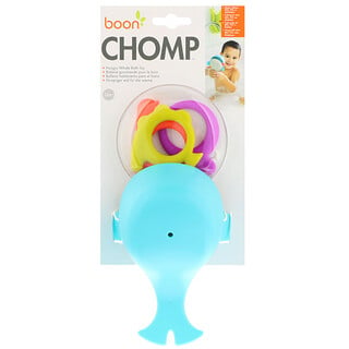 Boon, Chomp, Hungry Whale Bath Toy, Spielzeug für Badewanne, hungriger Wal, für Kinder ab 12 Monaten