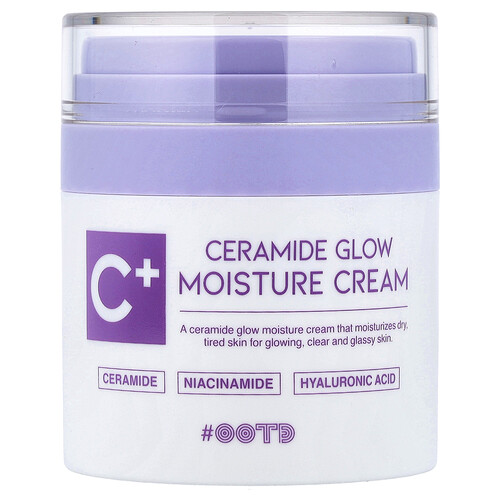 Ootd Ceramide Glow Moisture Cream , 1.69 fl oz (50 ml)