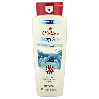 Old Spice, Гель для душа, глубокое очищение с морскими минералами, 532 мл (18 жидк. Унций)