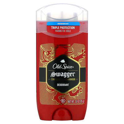 Old Spice Дезодорант, Swagger, кедр, 85 г (3 унции)