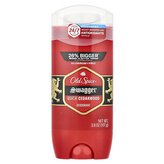 Old Spice, Deodorant Swagger, lemn de cedru, 3,8 oz (107 g)