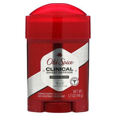Old Spice Clinical Sweat Defense, антиперспирант / дезодорант, для улучшения вкуса, 48 г (1,7 унции)