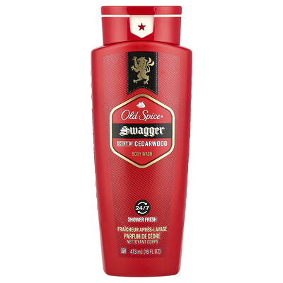Old Spice, Swagger Body Wash, Cedarwood, 16 fl oz (473 ml)