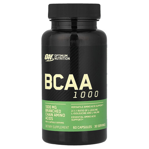 Optimum Nutrition, BCAA 1000, 60 Kapseln