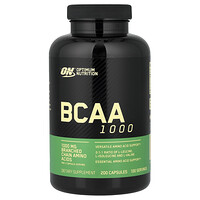 BCAA（分岐鎖アミノ酸）1000、200粒（1粒あたり500mg）
