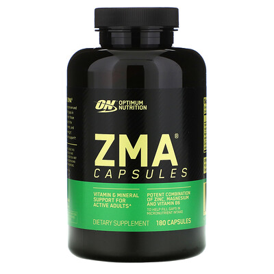 Optimum Nutrition ZMA, 180 капсул