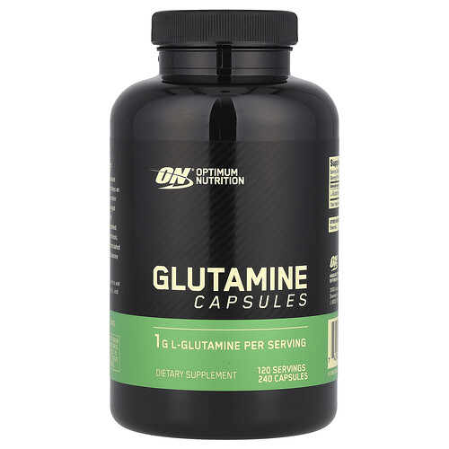 Optimum Nutrition Glutamine, 240 Capsules (0.5 g per Capsule)
