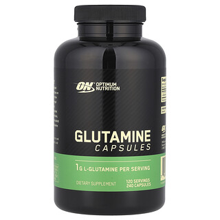 Optimum Nutrition, Glutamine, 240 capsules (0,5 g per capsule)