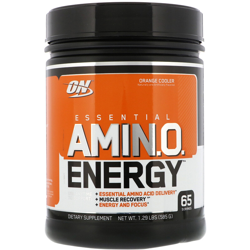 Optimum Nutrition, Energia De Aminoácidos Essenciais, Laranja ...