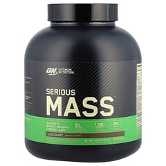 Serious Mass™, добавка для нарощування м’язів, смак шоколаду, 2,72 кг
