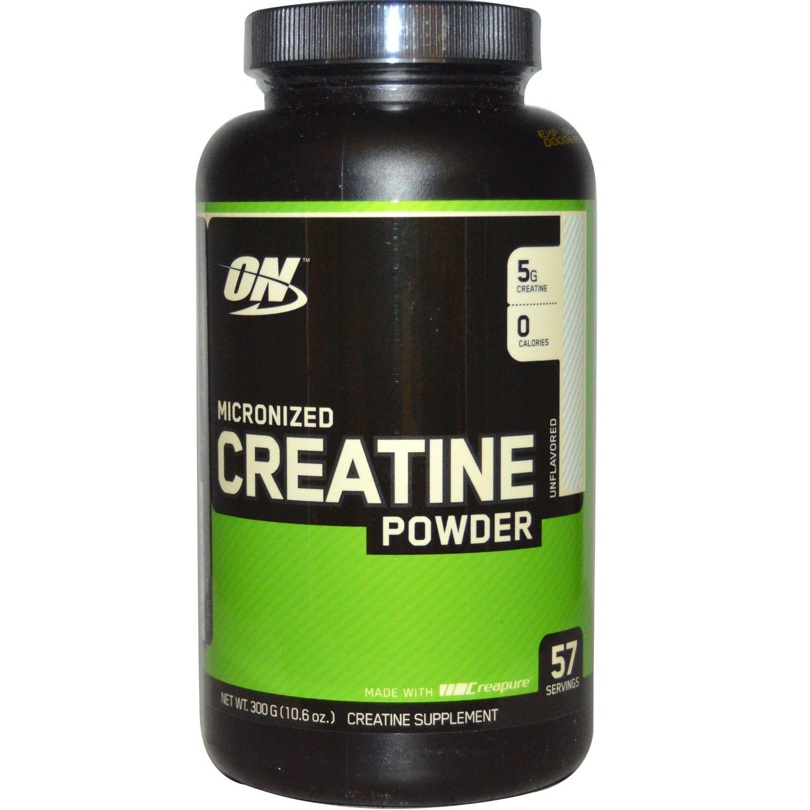 Optimum Nutrition, Micronized Creatine Powder, Unflavored, 10.6 oz (300 ...