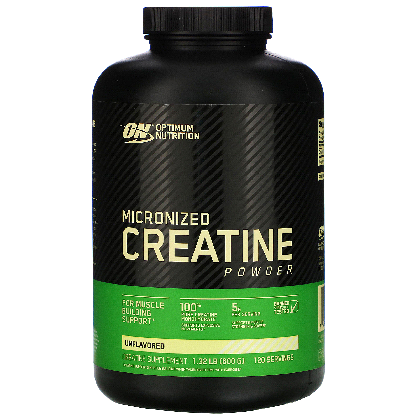 Optimum Nutrition Micronized Creatine Powder Unflavored