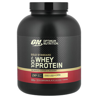 Optimum Nutrition, Gold Standard® 100% syrovátka, francouzský vanilkový krém, 2,27 kg