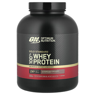 Optimum Nutrition, Gold Standard® 100% Whey, Extreme Melkchocolade, 5,01 lb (2,27 kg)