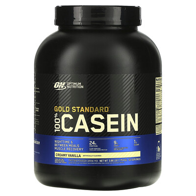 

Optimum Nutrition Gold Standard 100% Casein Creamy Vanilla 3.86 lb (1.75 kg)