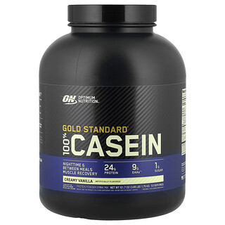 Optimum Nutrition, 金标准® 全酪蛋白，奶油香草味，3.85 磅（1.75 千克）