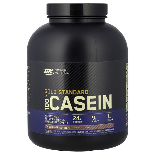 Optimum Nutrition, Gold Standard® 100% Casein, Chocolate Supreme, 3.97 lb (1.8 kg)