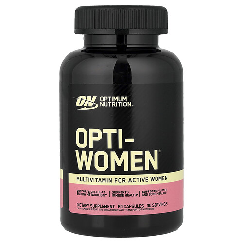 Optimum Nutrition, Opti-Women®, Multivitamin für aktive Frauen, 60 Kapseln