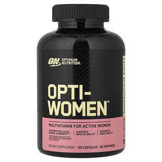 Optimum Nutrition（オプティマムニュートリション）, Opti-Women®（オプチウィメンズ）、マルチビタミン フォー アクティブウーマン、120粒