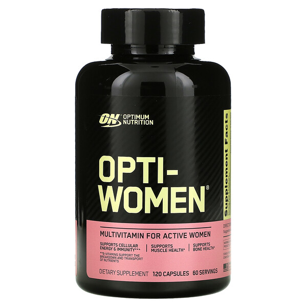 Optimum Nutrition‏, Opti-Women،‏ 120 كبسولة