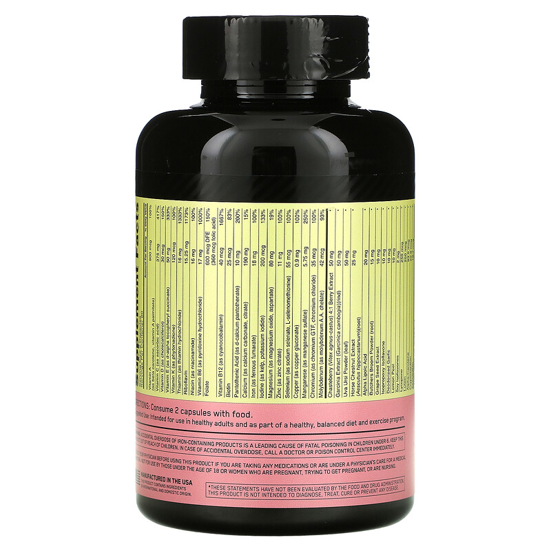 Optimum Nutrition, Opti-Women, комплекс для жінок, 120 капсул