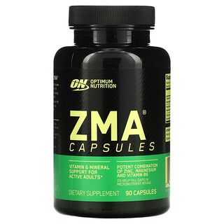 Optimum Nutrition, ZMA, 90 Cápsulas
