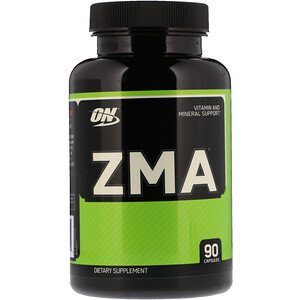 Отзывы о Оптимум Нутришэн, ZMA, 90 Capsules
