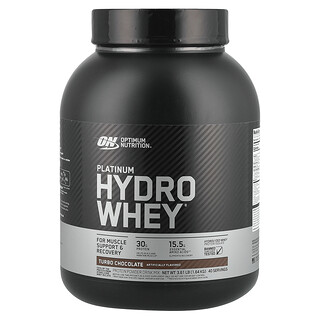Optimum Nutrition, Platinum Hydro Whey®, Turbo Chocolade, 3,61 lb (1,64 kg)