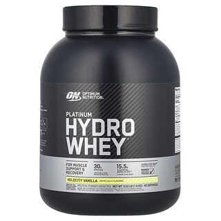 Optimum Nutrition, Platinum Hydro Whey®, Velocity Vanilla, 1,6 kg